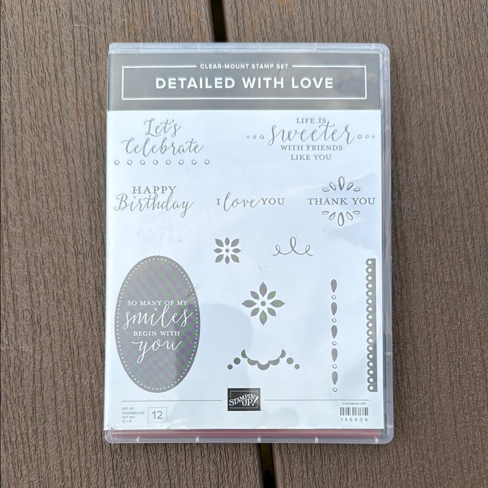Stampin' Up! Black Stamps for Creative Design